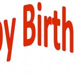 Image of phrase Happy Birthday