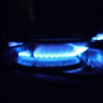 Photo of a gas flame