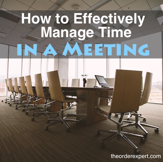 How to Effectively Manage Time in a Meeting