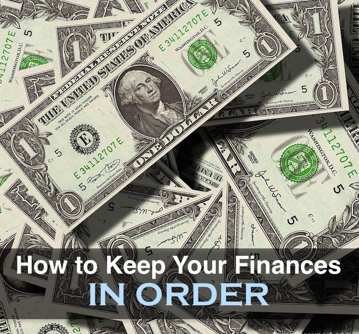 Organizing Tip: Keeping Your Finances in Order