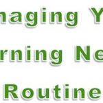 Image of Phrase Managing Your Morning News Routine
