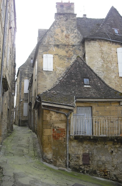 Street in Sarlat, France, photography by R. Isip 