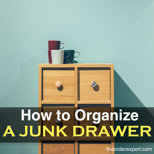 Organizing Tip: How to Organize a Junk Drawer