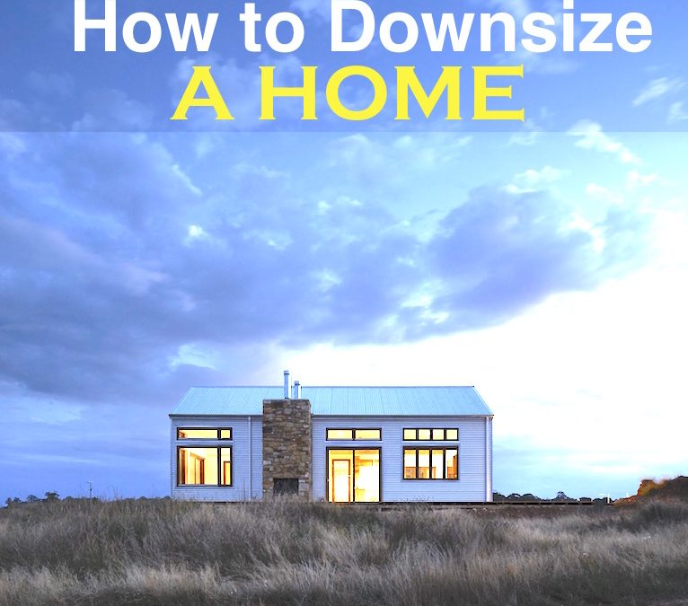 Organizing Tip: Downsizing a Home