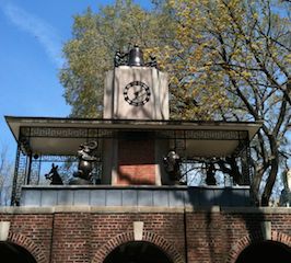 Image of Delacorte Clock in Central Park in New York, NY, photography by R. Isip