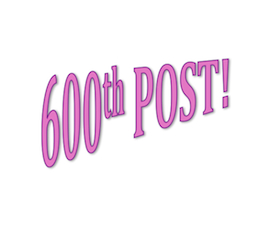 Image of phrase, 600th Post!