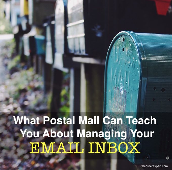 What Postal Mail Can Teach You About Managing Your Email Inbox