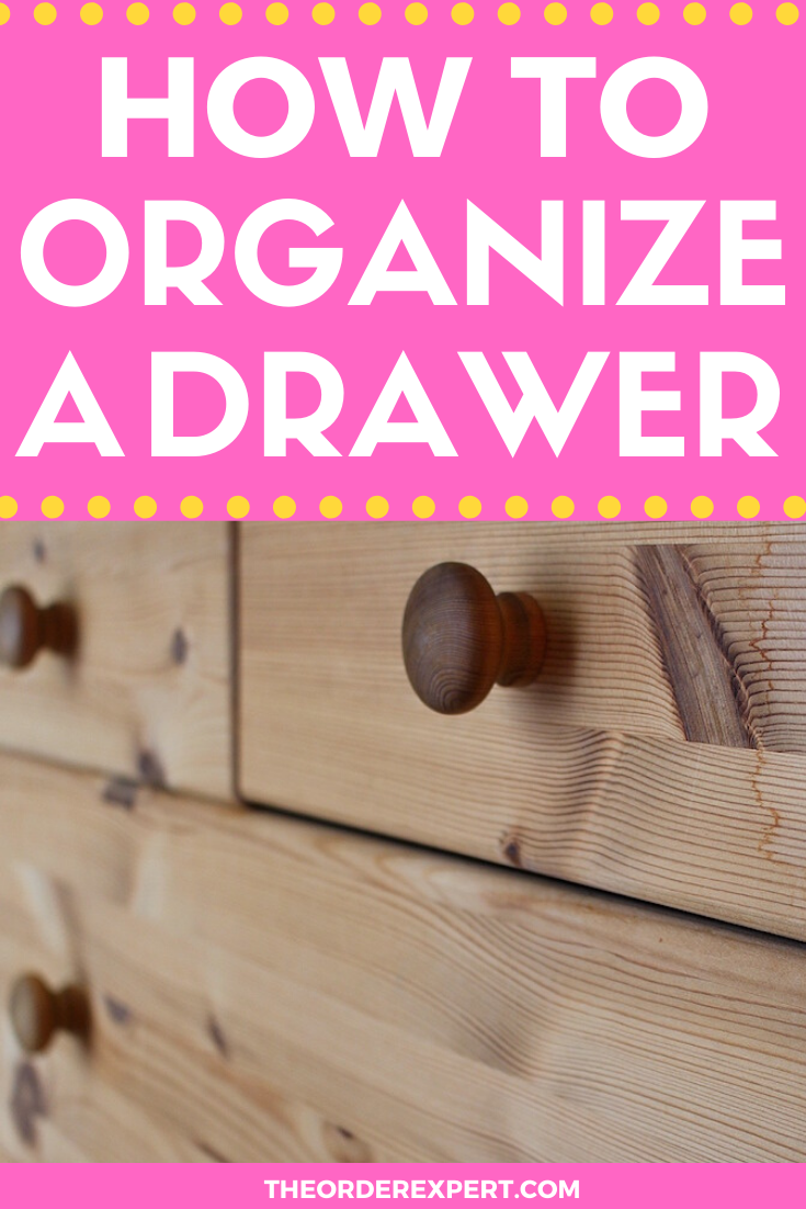 Organize a drawer at home or the office with ease. These step-by-step tips will show you how to organize pretty much any type of drawer.