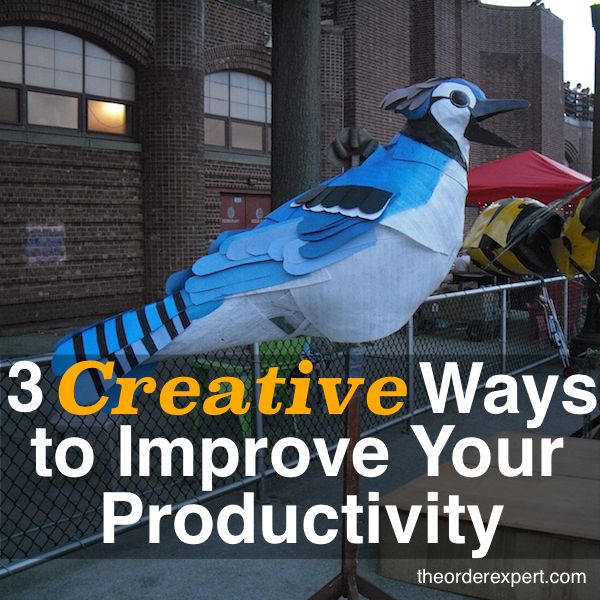 3 Creative Ways to Improve Your Productivity