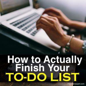 How to Actually Finish Your To-Do List