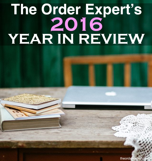 The Order Expert’s 2016 Year in Review