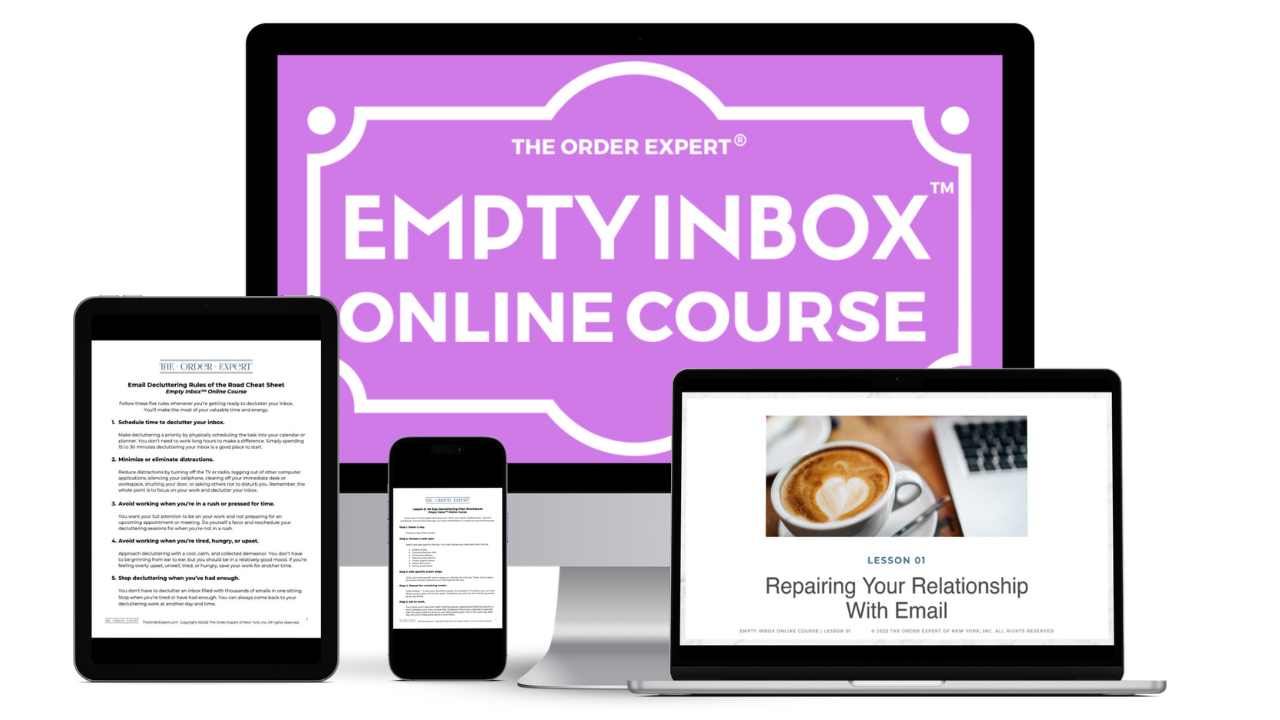 Empty Inbox Online Course Digital Mockup