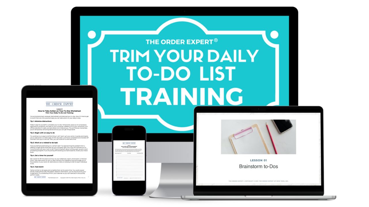 Trim Your Daily To Do List Digital Mockup