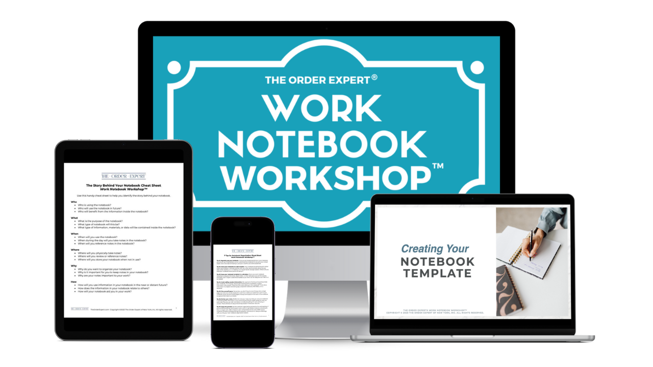 Work Notebook Workshop Digital Mockup